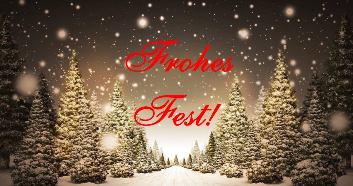 Frohes Fest und guten Rutsch!